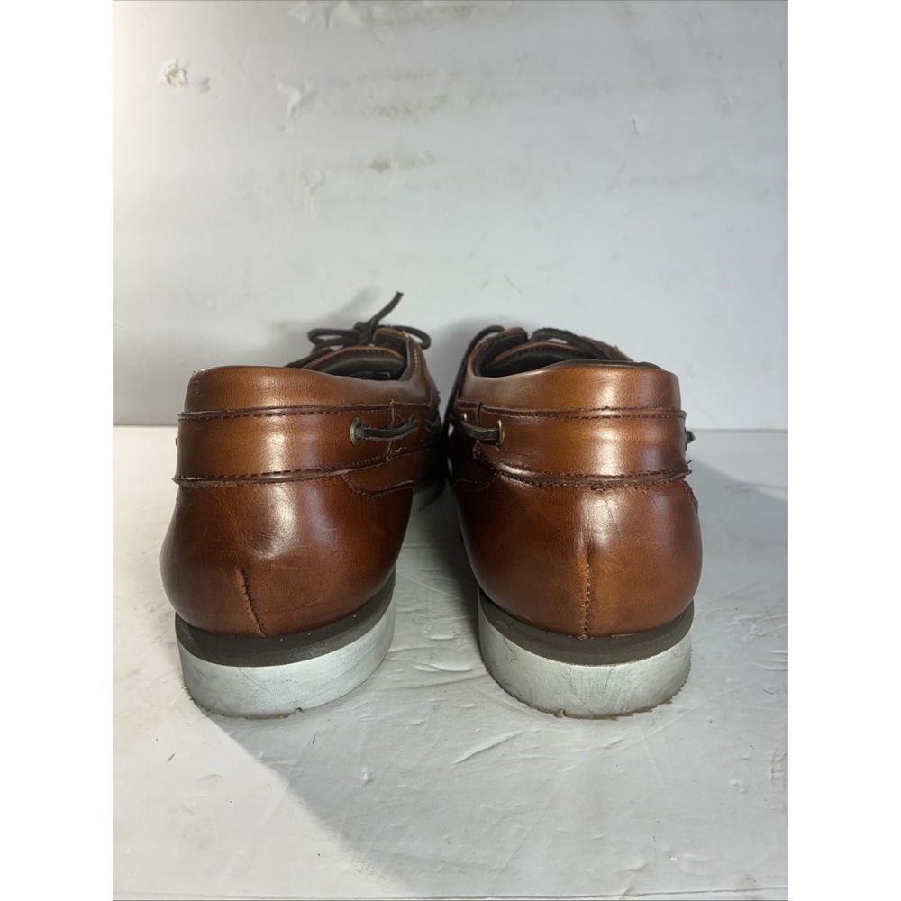 Sebago Dockside Cape Horn 11.5 W Brown Boat Shoe Hand Sewn - Picture 5 of 10